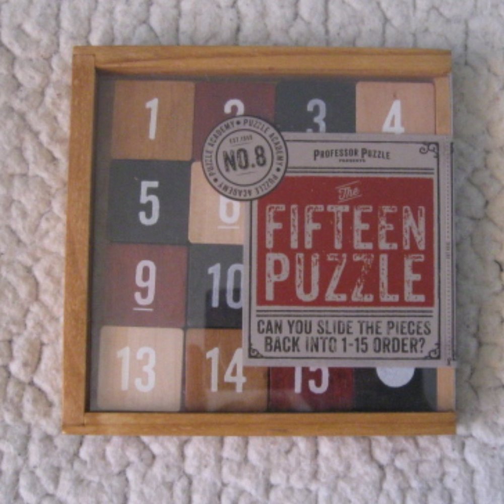 Professor Puzzle "The Fifteen Puzzle"